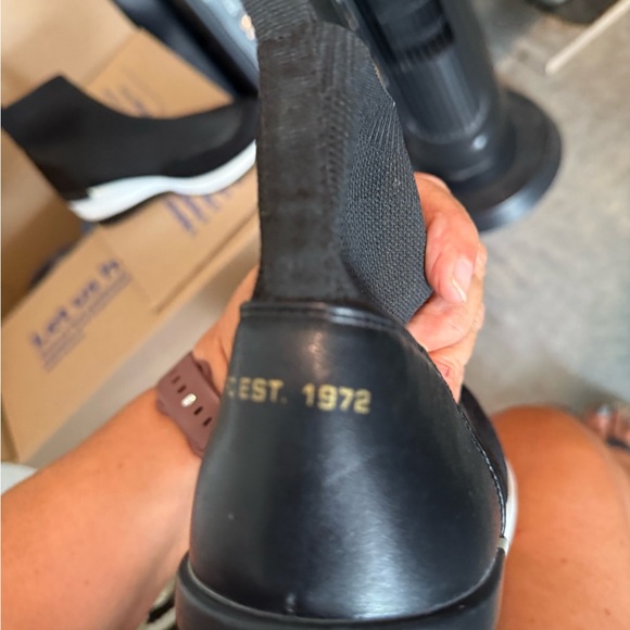 Black Slip-On Sneakers mp21 - Picture 6 of 6